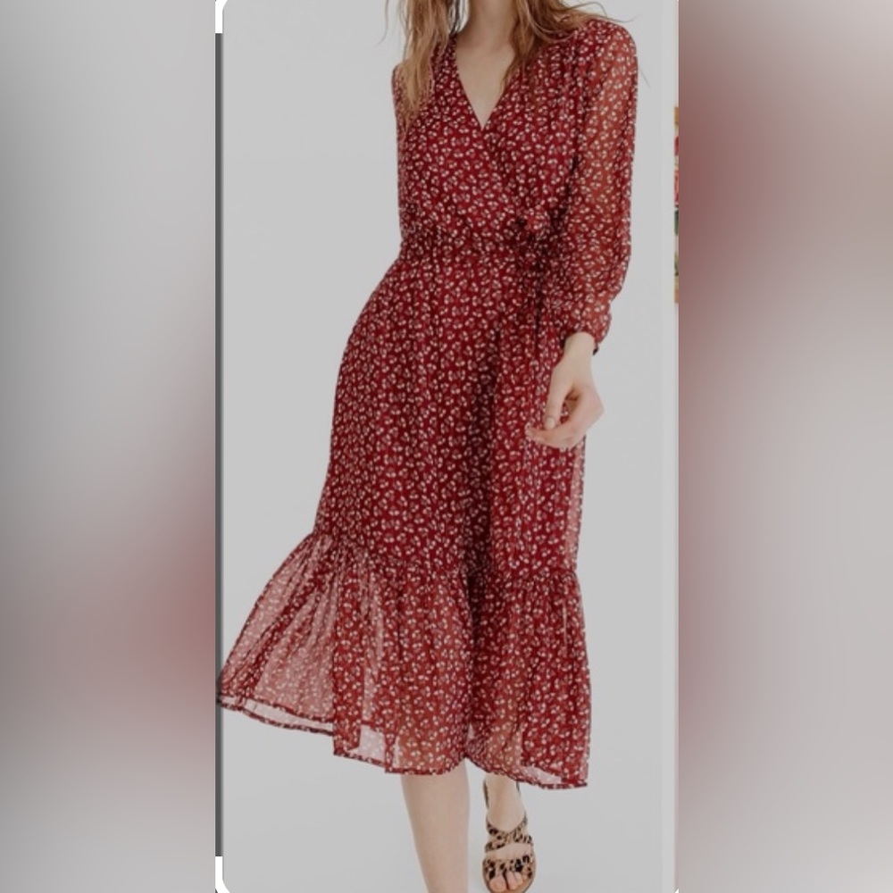 J. Crew Faux Wrap Dress